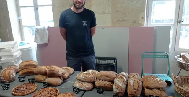 photo  antoine beuvier au milieu d’une boutique en travaux avant de prendre les manettes de la fournée du lorouër pour son installation pérenne dans le vieux mans.  &copy;  ouest-france 