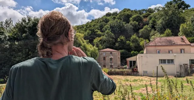 photo  daniel est arrivé dans cet ancien moulin du centre thérapeutique résidentiel de beaupréau en 2025.  &copy;  ouest-france 