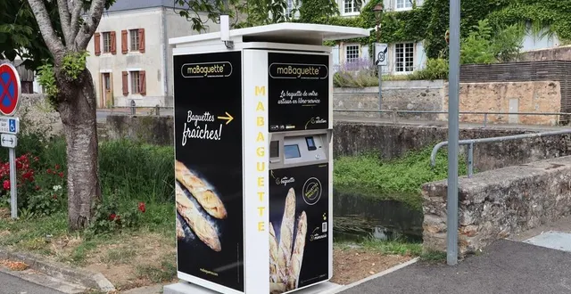 photo  le distributeur à pain est situé à l’entrée de la place des deux-fonds à avoise.  &copy;  ouest-france 