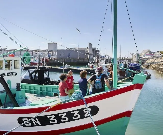 photo la turballe doit beaucoup à son port, à ses marins, à ses pêcheurs.  ©  au gré des vents