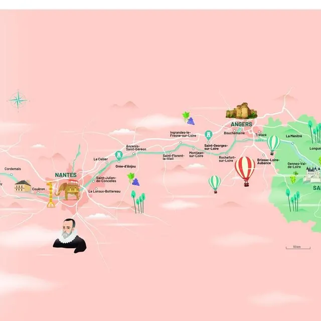 Des activités à ne pas manquer en bord de Loire. Rachel Collet photo des activités à ne pas manquer en bord de loire. © rachel collet