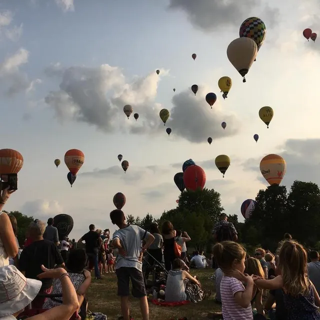 Les Montgolfiades se tiendront à Brissac-Quincé les 22 et 23 août. Emilie Weynants photo les montgolfiades se tiendront à brissac-quincé les 22 et 23 août. © emilie weynants