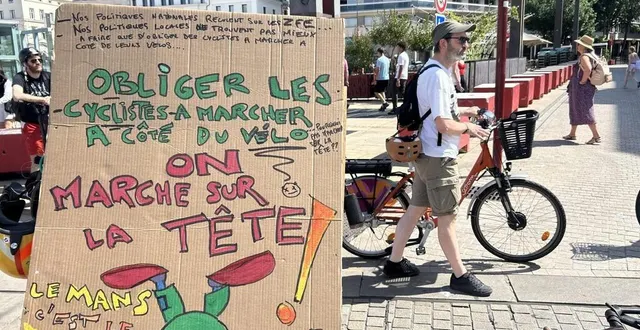 photo  l’arrêté avait suscité de nombreuses réactions, et même une manifestation, le 21 juin.  &copy;  archives le maine libre 