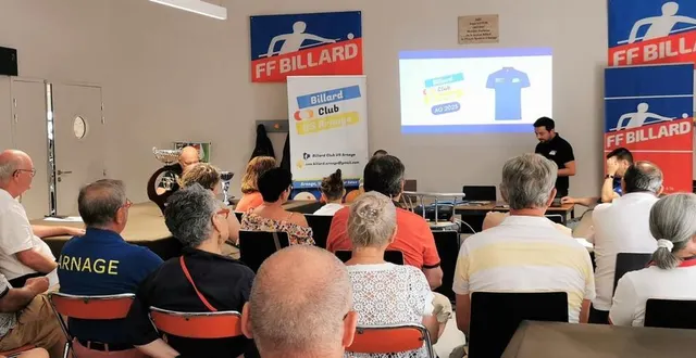 photo  stephan allanic (debout), l’a annoncé lors de l’assemblée générale le 5 juillet : des portes ouvertes sont organisées en août.  &copy;  le maine libre. 