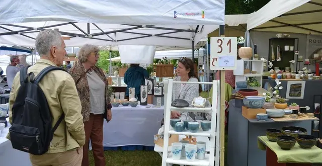 photo  la fête des potiers se déroulera samedi 26 et dimanche 27 juillet 2025 à moulins-la-marche (orne).  &copy;  ouest-france 
