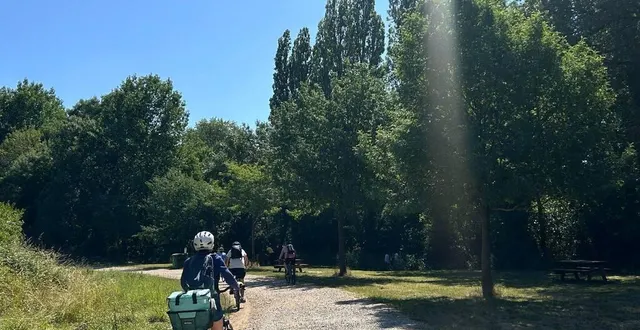 photo  vue actuelle de l’arche de la nature, espace de 500 hectares aux portes du mans, devenu en trente ans un lieu incontournable pour les familles.  &copy;  ouest-france 