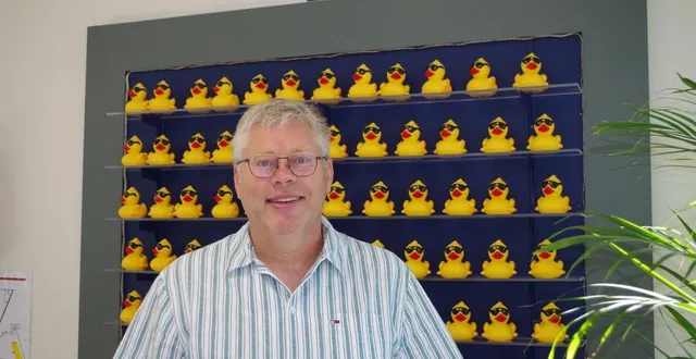 photo  cyril chaplain, chef d’entreprise et adjoint au maire chargé de l’emploi et du développement économique.  &copy;  le maine libre 