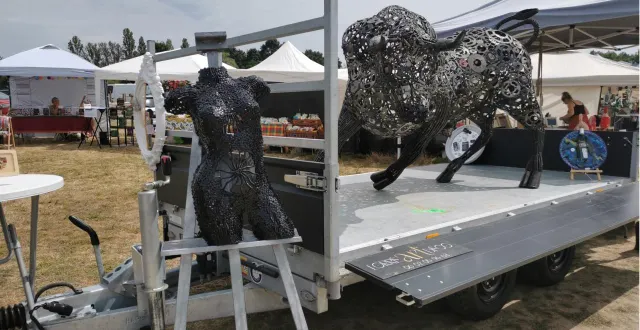 photo  le marché d’artisans est de retour ce samedi 26 juillet à la gèmerie de 10 heures à 20 heures, avec des nouveautés.  &copy;  le maine libre 