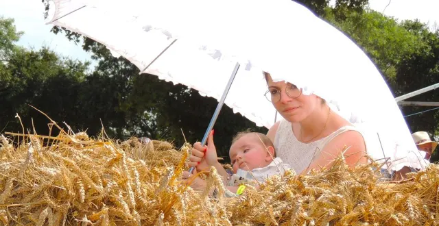 photo  une journée hors du temps s’annonce avec la fête de la moisson.   &copy;  le maine libre 