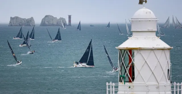 photo  le départ de la rolex fastnet race donne toujours des images spectaculaires.  &copy;  â© rolex/carlo borlenghi 