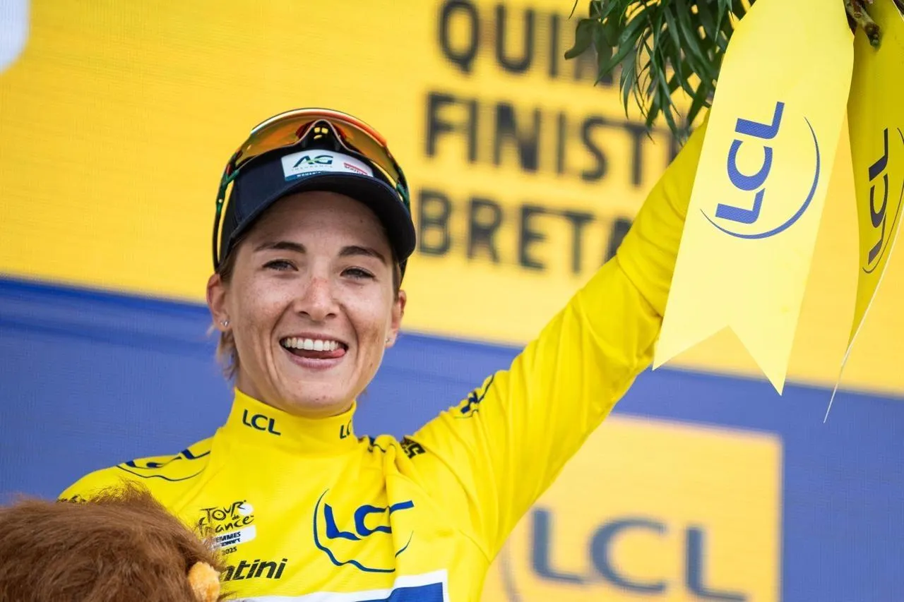 Tour De France Femmes Kim Le Court Le Jaune Pour Celle Venue Et P35378110D6916040G