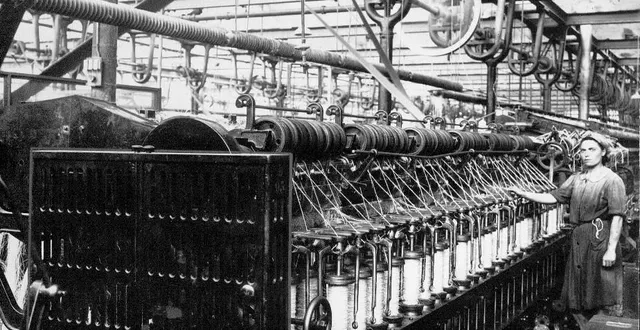 photo  un atelier des usines bessonneau à angers.  &copy;  archives 
