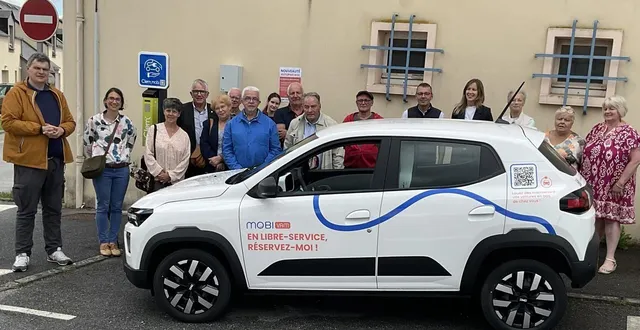 photo  les services de mobilité ont été officiellement lancés, lundi 21 juillet, à sainte-gauburge.  &copy;  ouest-france 