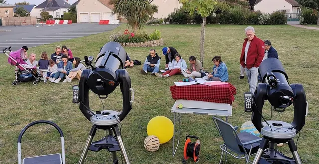 photo  l’association fous de nature organise régulièrement des animations astronomies.  &copy;  dr 