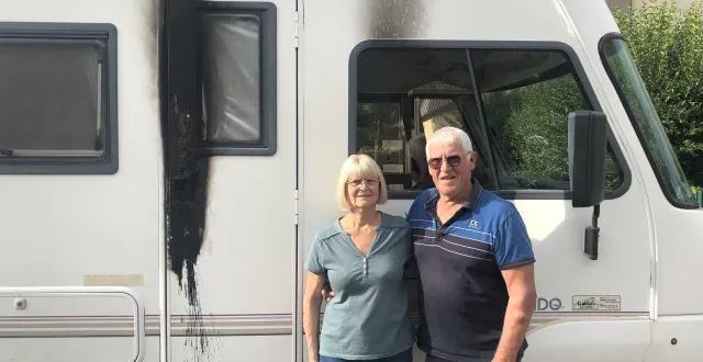 photo  janine et dominique avaient acheté ce camping-car il y a 26 ans.  &copy;  ouest-france 