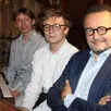 photo de gauche à droite : virgile philotée, julian matthews et emmanuel sales.