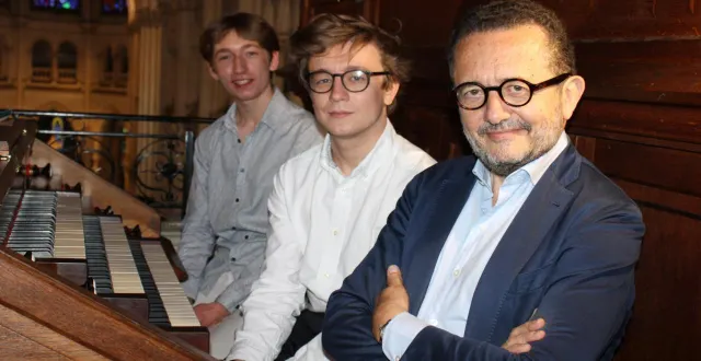 photo  de gauche à droite : virgile philotée, julian matthews et emmanuel sales.  &copy;  ouest-france 