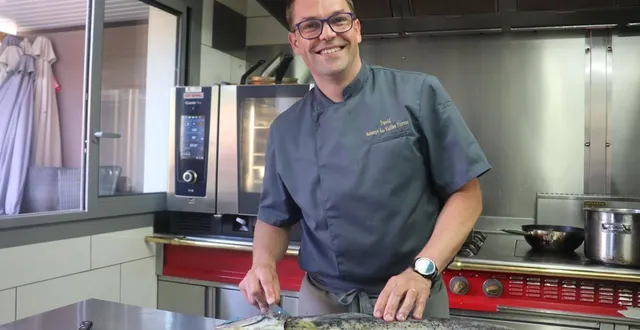 photo  depuis septembre 2024, david paulin est le chef cuisinier de l’auberge des vieilles pierres, à flers (orne).  &copy;  ouest-france 