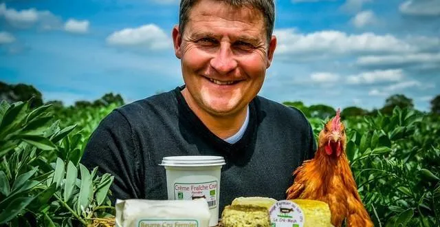 photo  benoit drouin, éleveur sarthois, est devenu en début juillet président du syndicat national des labels avicoles de france (synalaf).  &copy;  ouest-france 