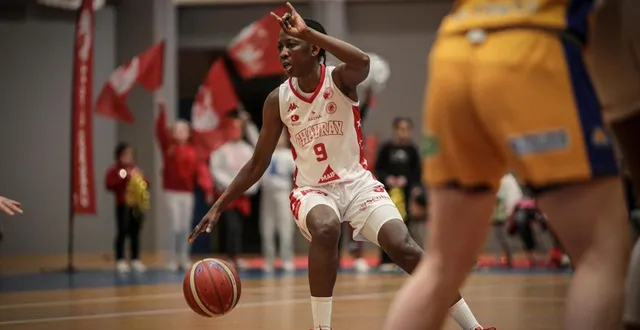 photo  les troupes de fatou dieng, capitaine du bc chauray évolueront en nationale 1 cette saison.  &copy;  co - jordan magneron 