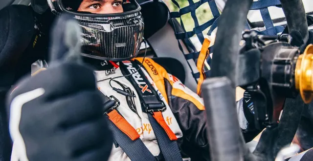 photo  paul cocaign a découvert la clio iv wrx sur le circuit de kerlabo avant d’enchaîner à lohéac fin août 2025 lors de la 6e manche du championnat de france de rallycross.  &copy;  damien saulnier 