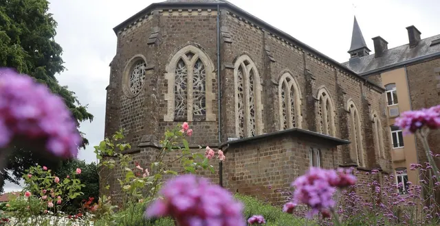 photo  depuis l’arrière de l’établissement, la chapelle de l’ehpad jean-baptiste lecornu à flers est bien visible.  &copy;  ouest-france 