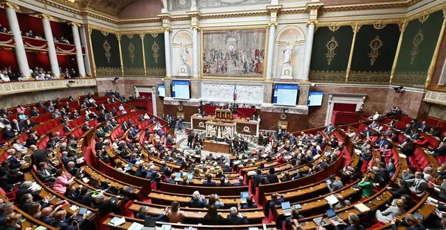 photo  l’assemblée nationale réunie le 15 juillet 2025 à l’occasion des questions au gouvernement.  &copy;  stéphane geufroi / ouest-france 
