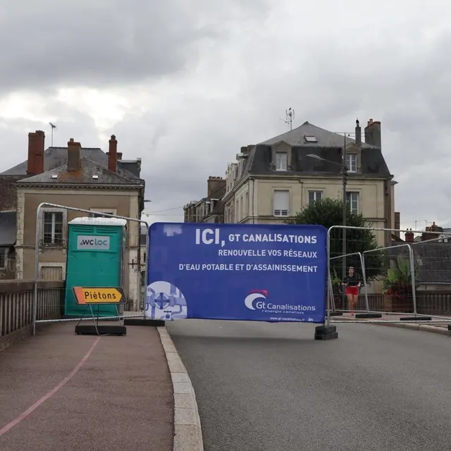photo il reste encore une semaine de travaux sur le chantier du réseau d’eau potable.  ©  ouest-france