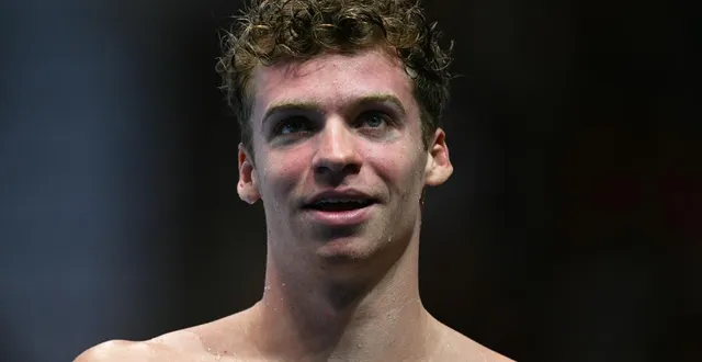 photo léon marchand peut aller chercher une nouvelle médaille, cette fois-ci en relais © oli scarff/afp