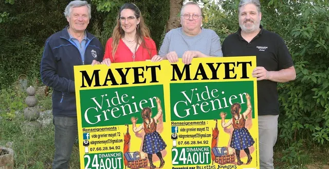 photo  l’association des rillettes joyeuses a ouvert les inscriptions pour leur vide-greniers du 24 août.  &copy;  ouest-france 