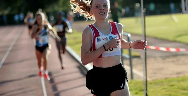 photo  cerizay, stade roger-quintard, le 12 juillet. emma gicquel se confronte aujourd’hui aux meilleures athlètes françaises sur 800 m au stade pierre-paul bernard de talence.  &copy;  co – benoit felace 