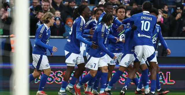 photo  le rc strasbourg disputera un dernier match amical face à mayence.  ©  afp 