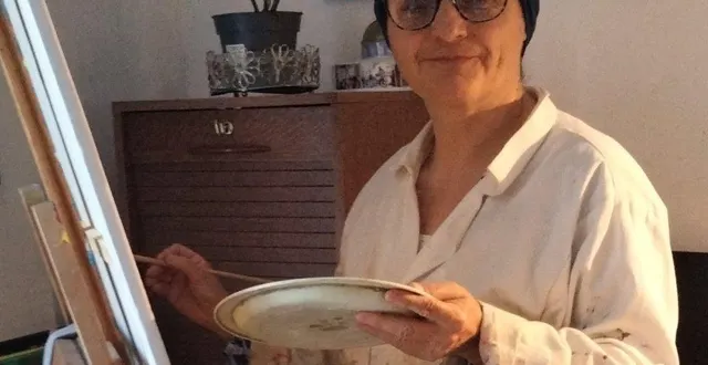 photo  les œuvres de sonia vérité séraoui sont à découvrir en salle eip du 13 août au 7 septembre.  &copy;  co 