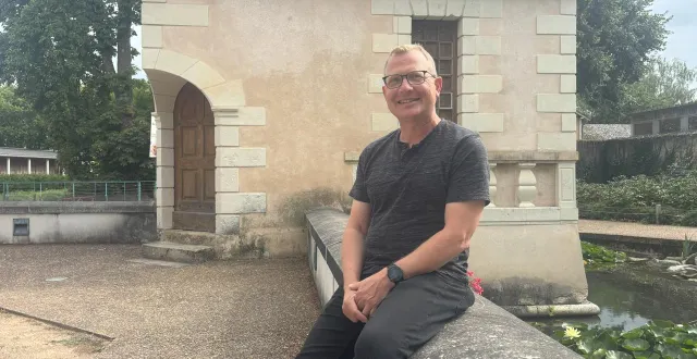 photo  « je travaille dans des lieux d’exceptions », thomas brochard fait découvrir le patrimoine de la flèche et du sud sarthe depuis vingt ans.  &copy;  ouest-france 