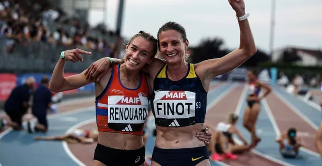 photo  flavie renouard a encore mené la vie dure à alice finot.  &copy;  archives afp 