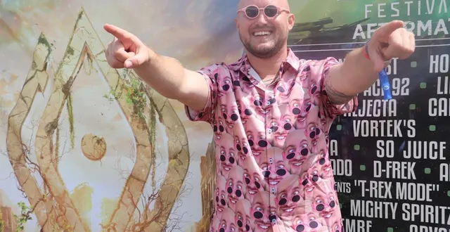 photo  le dj cosy nghtmre lors de l’eskape festival 2025.  &copy;  ouest-france 