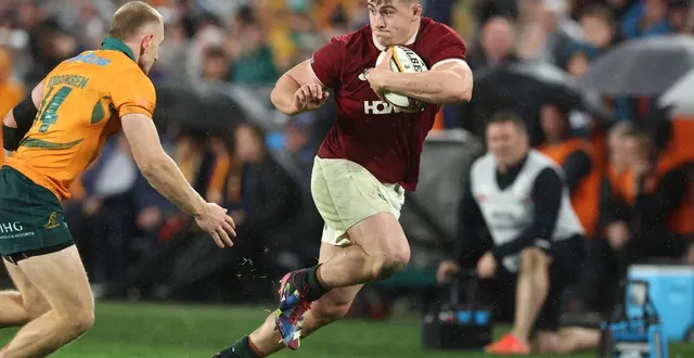 photo dan sheehan, ici face aux wallabies d’australie le 2 août 2025. © getty images via afp