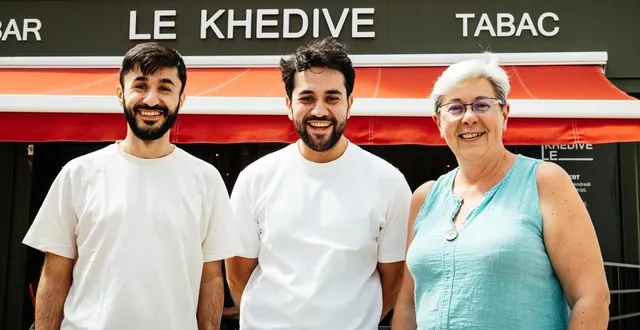 photo  les frères ekin et deniz zedeli ont repris le bar-tabac le khédive, précédemment dirigé par sophie bordelet pendant de nombreuses années.  &copy;  ouest-france 
