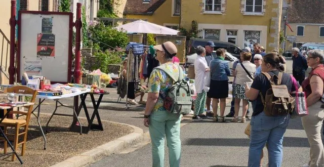 photo  les visiteurs ont pu déambuler dans les rues.  &copy;  le maine libre 