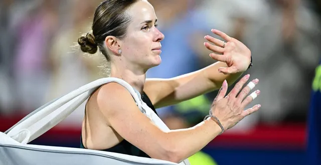 photo elina svitolina a reçu de nombreux messages insultants © minas panagiotakis / afp