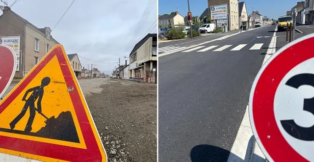 photo  deux ans de travaux plus tard, l’avenue émile-zola va rouvrir à la circulation.  &copy;  co - léo candas 