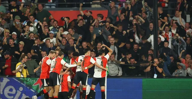 photo le feyenoord rotterdam s’est imposé sur le fil à domicile face au fenerbahce © dean mouhtaropoulos / afp