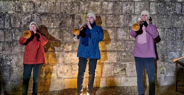photo  les ménestriers de diabolus participeront à la marche aux flambeaux en musique du samedi 16 août.  &copy;  ouest-france 