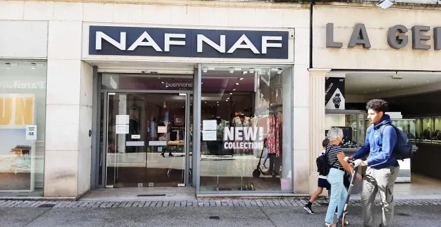photo  naf naf possédait une boutique à niort (deux-sèvres  &copy;  co - juliette barre 