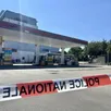 photo  après l’explosion des bouteilles de gaz, la station-service du boulevard demorieux est fermée jusqu’à nouvel ordre. 