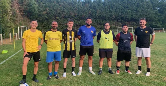 photo  lundi, une partie des nouvelles recrues.  &copy;  le maine libre 