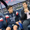 photo alors entraîneur adjoint de rui almeida (à droite), à caen, lors de la saison 2019-2020, gabriel santos (au centre) retrouve le stade malherbe, cette fois-ci à la tête du sc aubagne air-bel.
