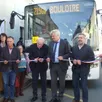 photo après l’inauguration de la ligne de transport, les élus ne s’attendaient pas à une telle fronde des sociétés.