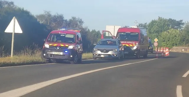 photo  l’accident s’est produit vers 19 h 30, jeudi 7 août, à candé.  &copy;  co 