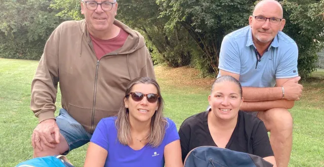 photo  les membres du bureau du comité des fêtes.  &copy;  le maine libre. 